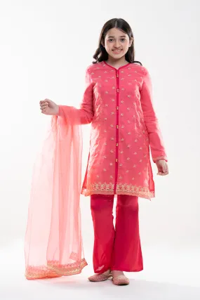 Princess Ethnic Partywear Set (10-14 Years)