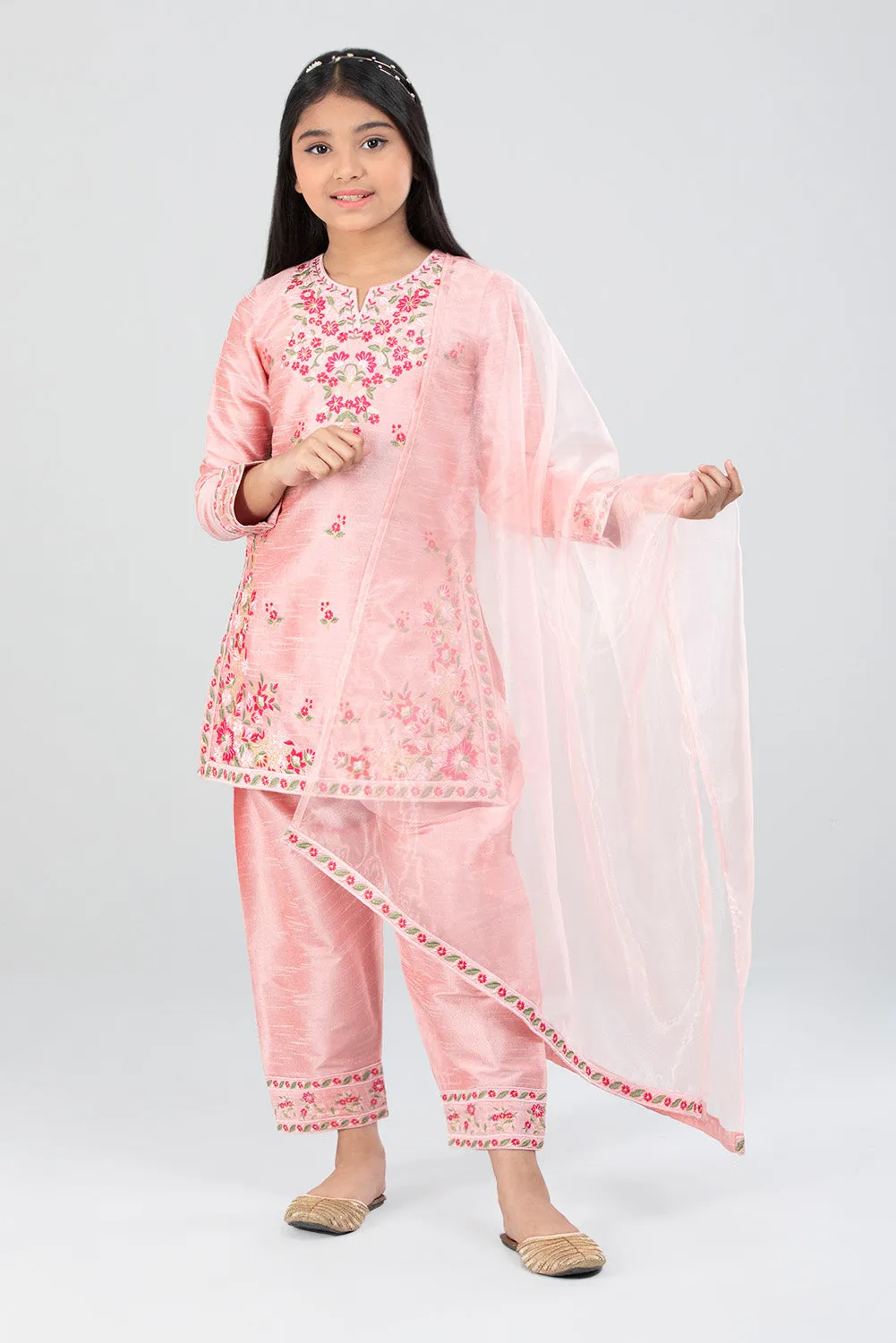 Princess Ethnic Partywear Set (2-4 Years)