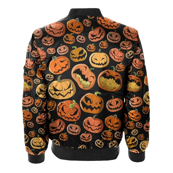 Pumpkin Bomber Jacket