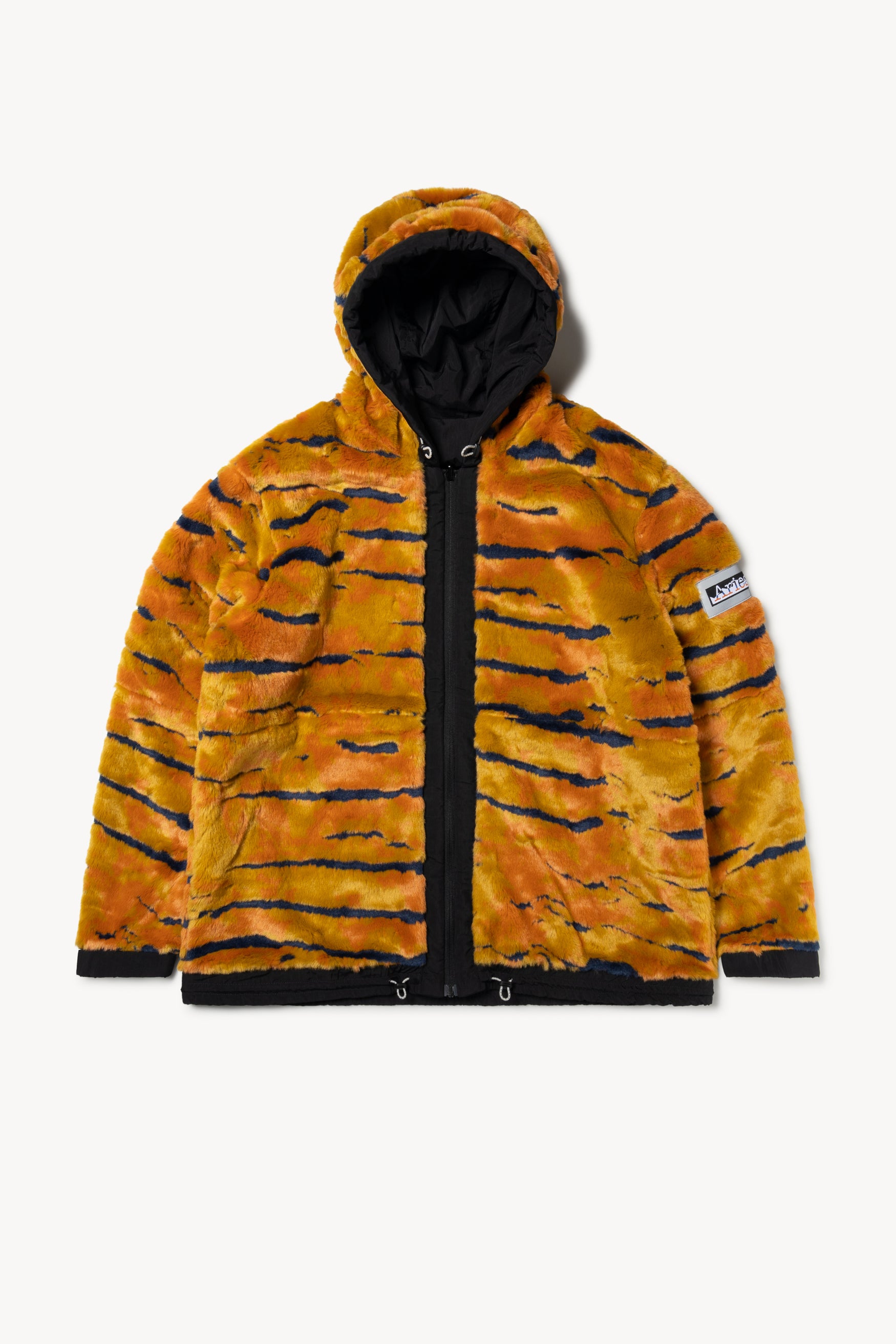 Reversible Mutant Tiger Fur Parka