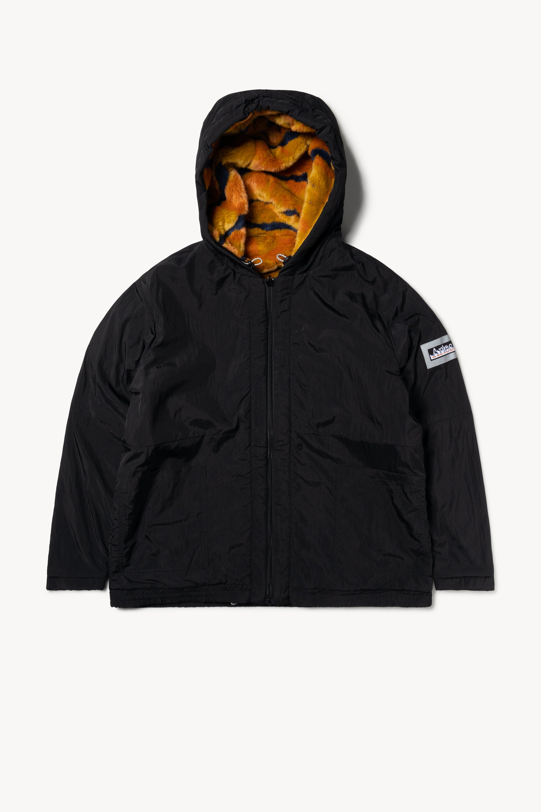 Reversible Mutant Tiger Fur Parka