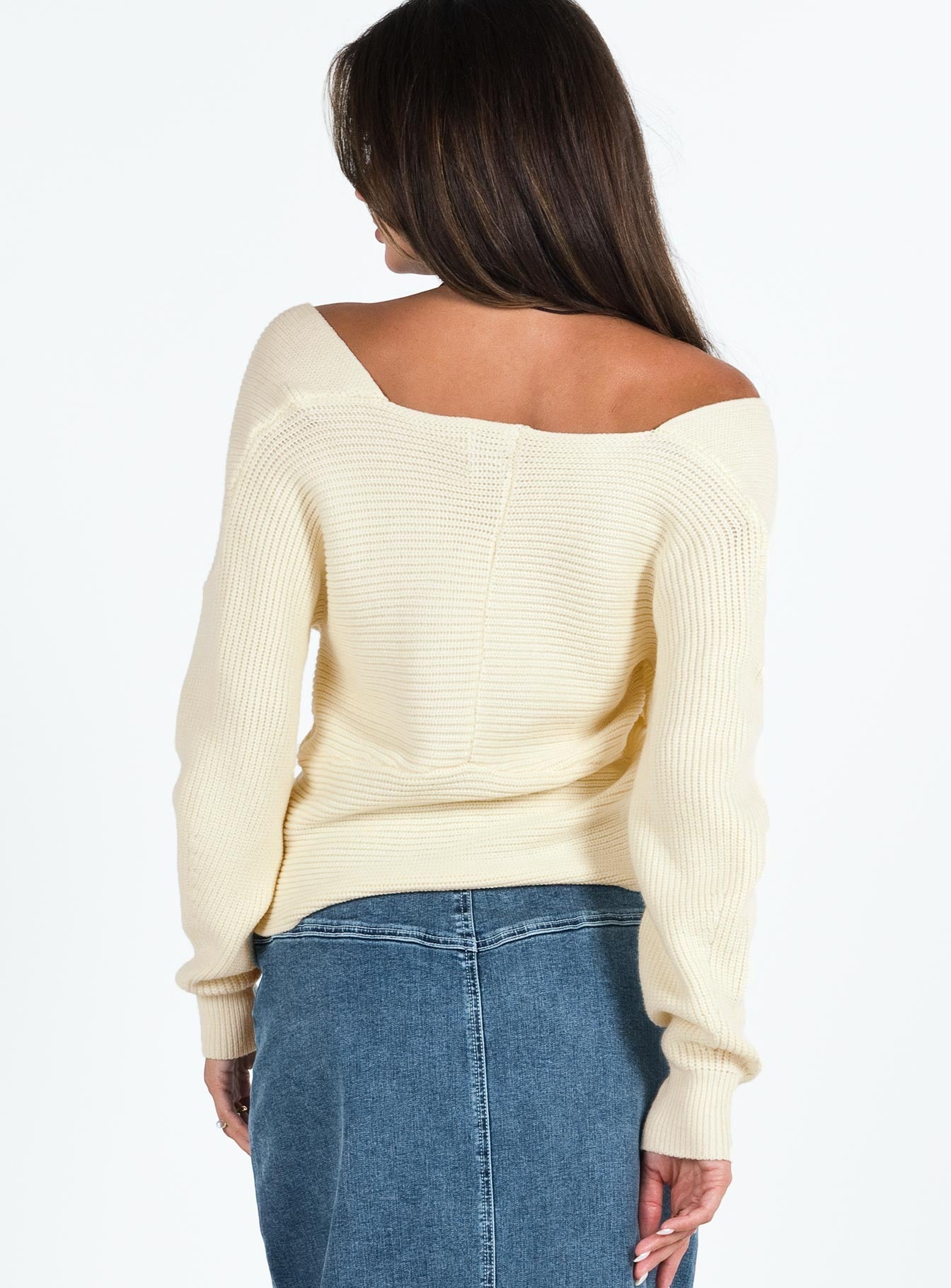 Ruiz Knit Jumper Cream