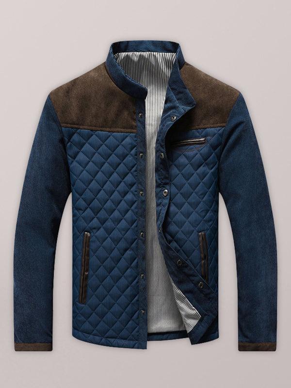 Side Seam Pocket Men Winter Jacket