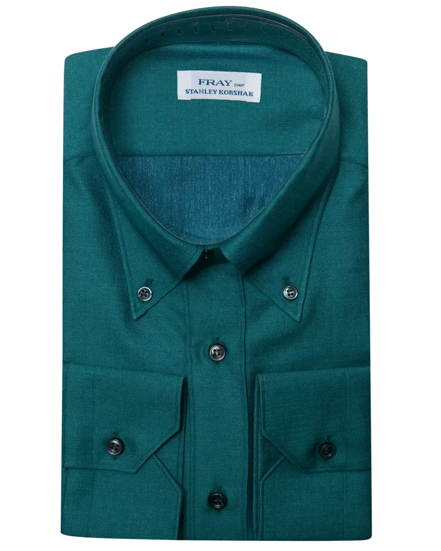 Solid Green Riva Sportshirt