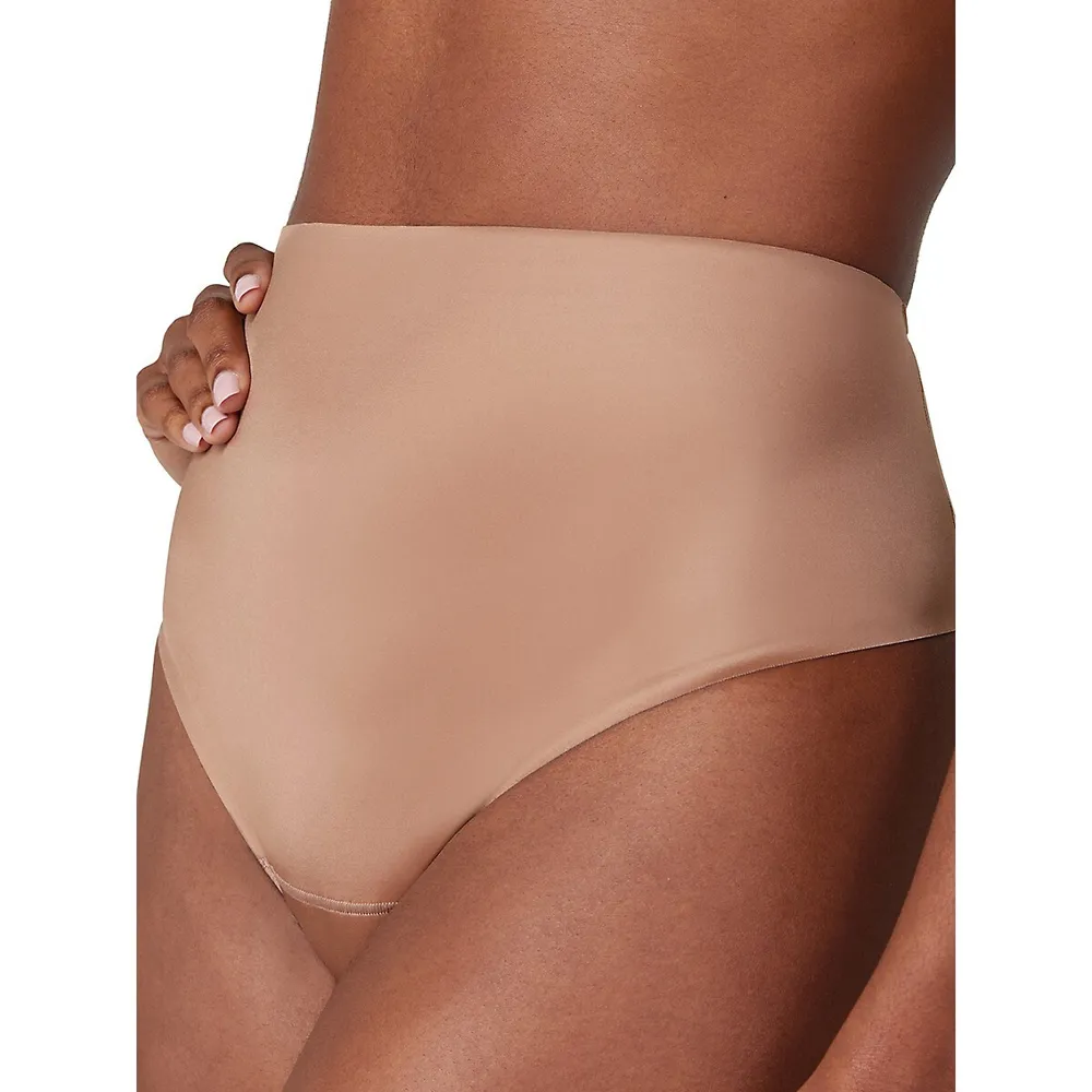 Spanx Quick-Dry Satin Shapewear Briefs