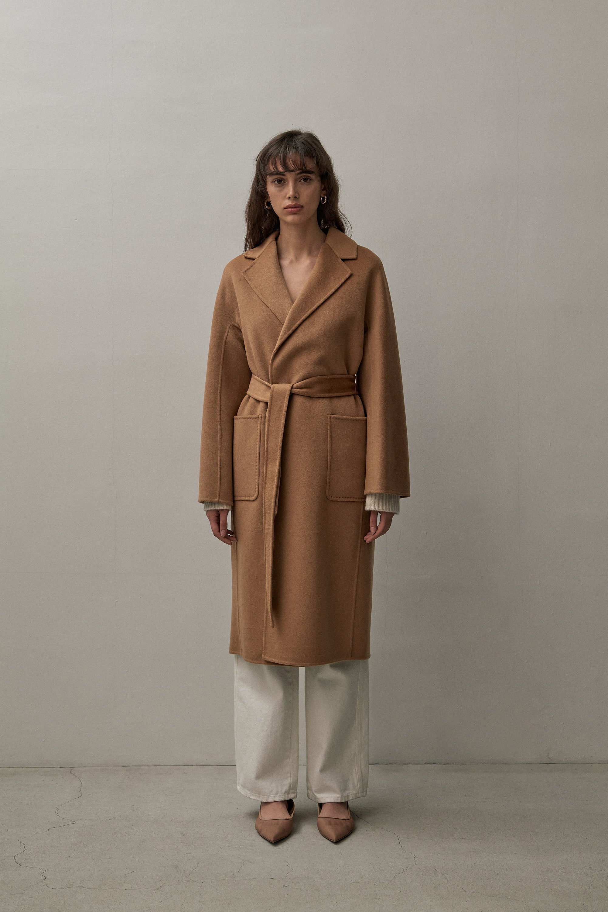 THE CLASSIC COAT - CAMEL 90/10