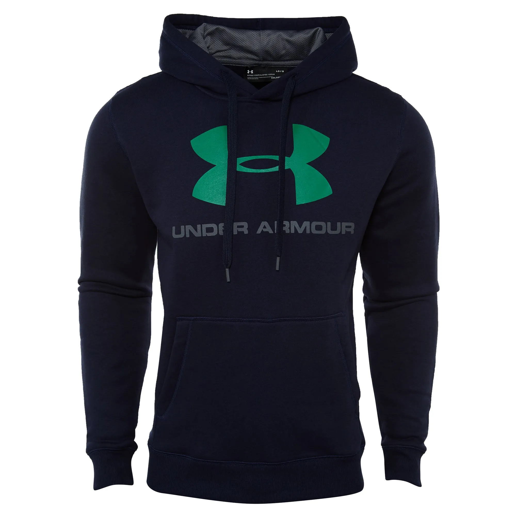 Underarmour Rival Fitted Graphic Hoodie Mens Style : 1302294