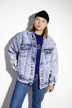 Unisex vintage denim jacket