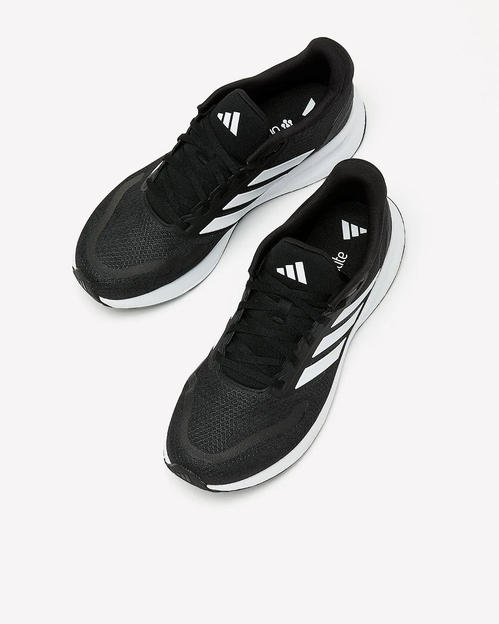 Wide Width, Runfalcon Black Sneaker - adidas