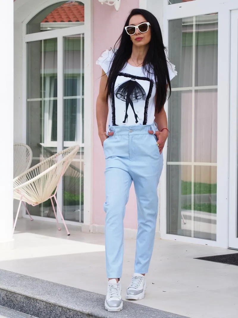 Women casual pants,Women casual trouser,Blue casual pants,Extravagant women pants,Drop crotch pants ,Women drop croth pants,Blue