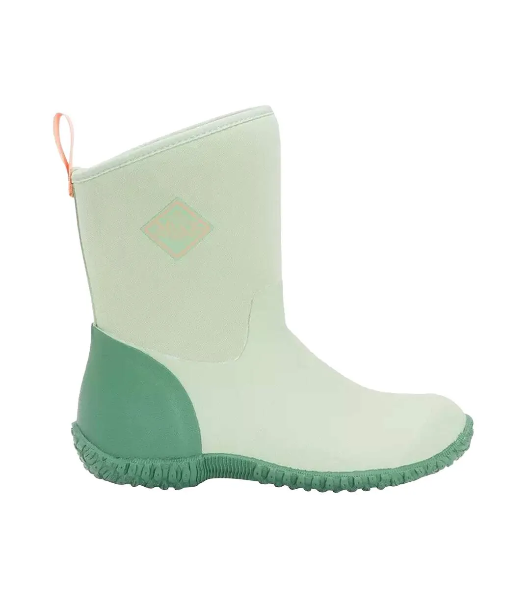 Womens/ladies muckster ii short wellington boots resida green Muck Boots