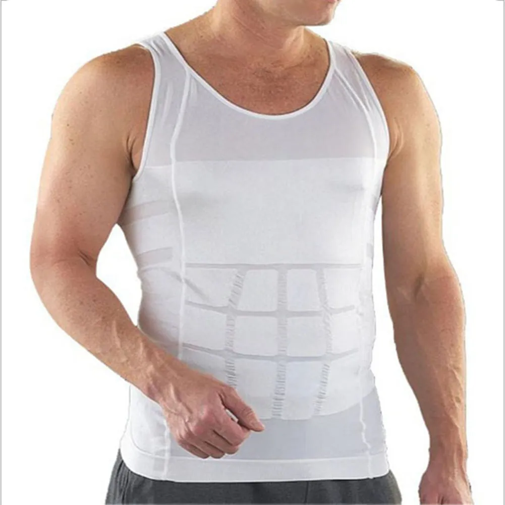 Xituodai Men Slimming Body Shapewear Vest Shirt Compression Abdomen Tummy Belly Control Slim Waist Cincher Underwear Shaper Cors