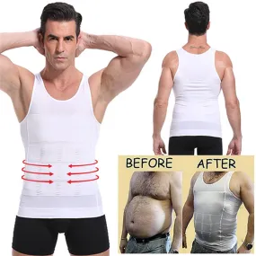 Xituodai Men Slimming Body Shapewear Vest Shirt Compression Abdomen Tummy Belly Control Slim Waist Cincher Underwear Shaper Cors